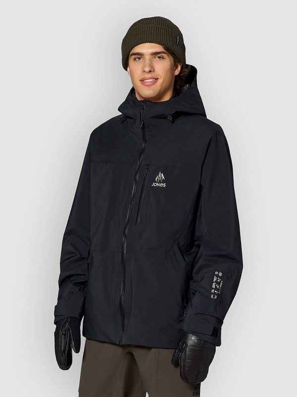 Jones Snowboards Deeper Gore-Tex Ins Jacke stealth black