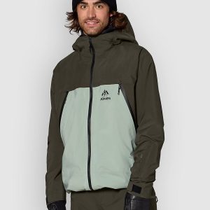 Jones Snowboards Deeper Gore-Tex Jacke midnight green