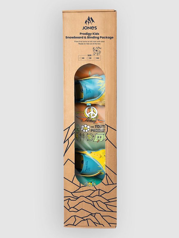 Jones Snowboards Prodigy Package 2027 Kids Snowboard orange