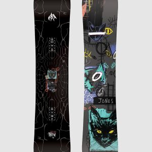 Jones Snowboards Rally Cat Far East LTD Snowboard pattern
