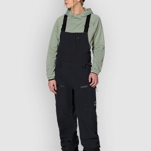 Jones Snowboards Surf Bib Pants stealth black