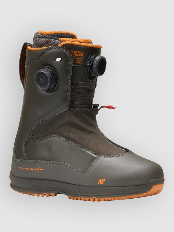 K2 Taro Tamai Snowsurfer 2027 Snowboard Boots black  /  olive