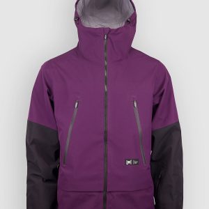 L1 Lighthouse Jacke aubergine / black