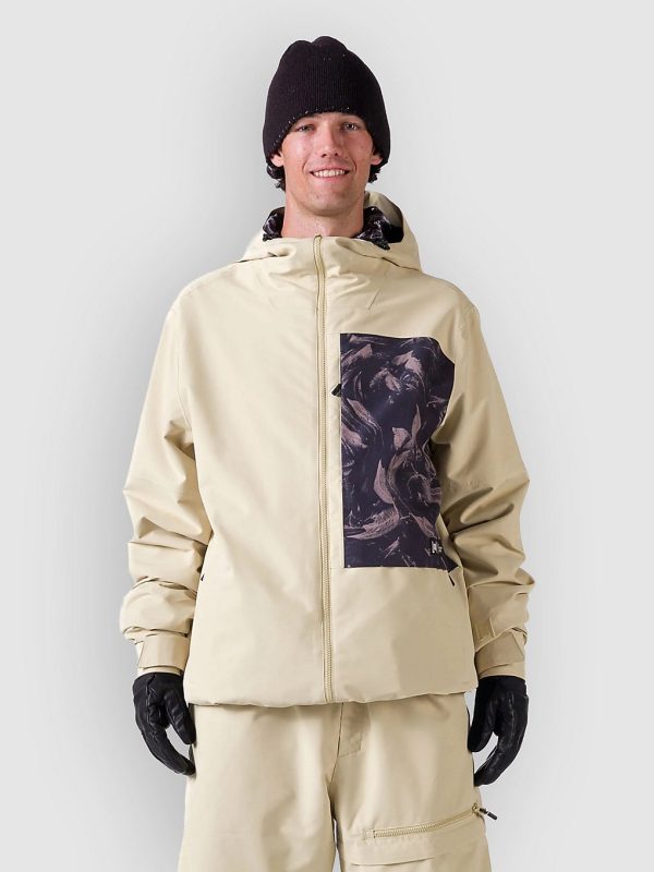L1 Rankin Jacke beige / jungle print / m