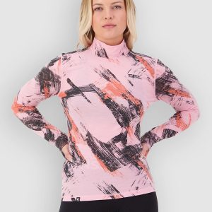 Mons Royale Cascade Merino Funktionsshirt paintbrush pink