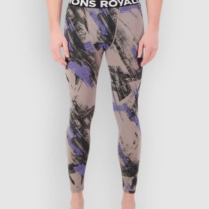 Mons Royale Merino Cascade Flex Legging Funktionshose paintbrush blue