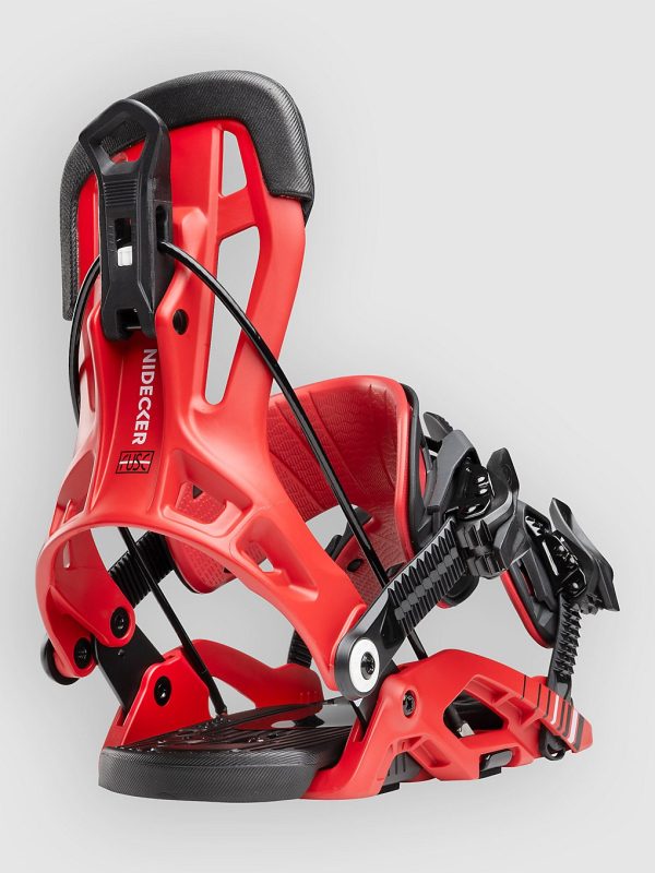 Nidecker Flow Fuse 2027 Snowboard-Bindung cherry