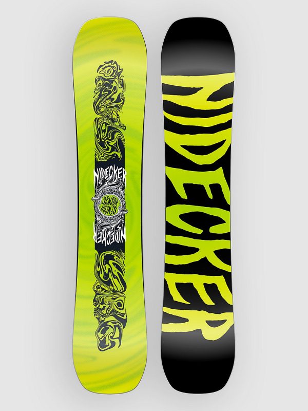 Nidecker Sensor 2027 Kids Snowboard black / yellow / white
