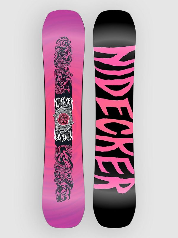 Nidecker Sensor 2027 Snowboard black / pink / white