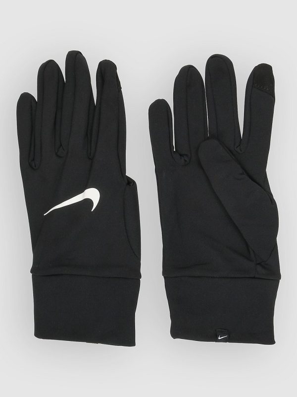Nike Therma-FIT Fleece Touchscreen Handschuhe black / white