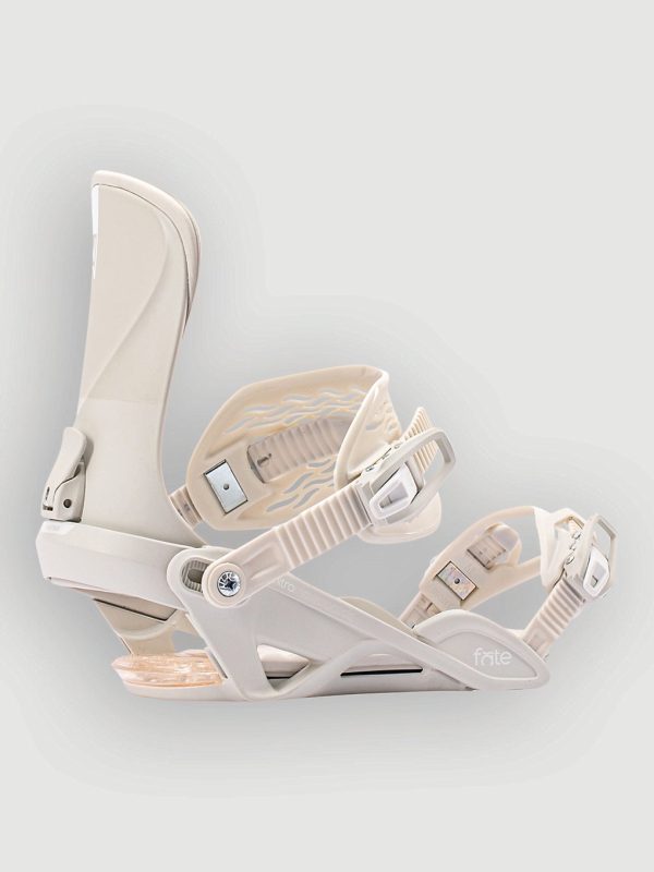 Nitro Fate 2027 Snowboard-Bindung off white