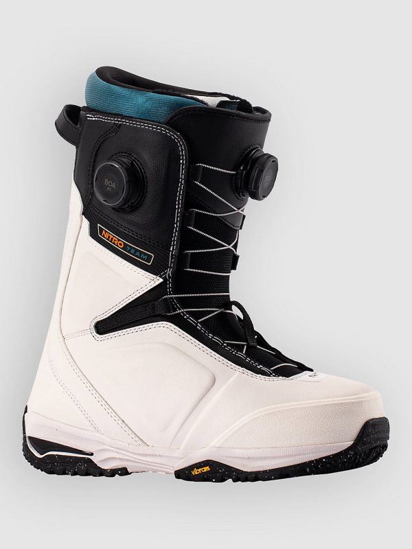 Nitro Team BOA 2027 Snowboard Boots white / black
