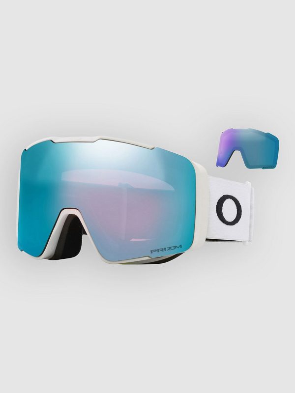Oakley Line Miner Pro M Matte Wht (+Bonus Lens) Goggle prizm sapphire / prizm iced