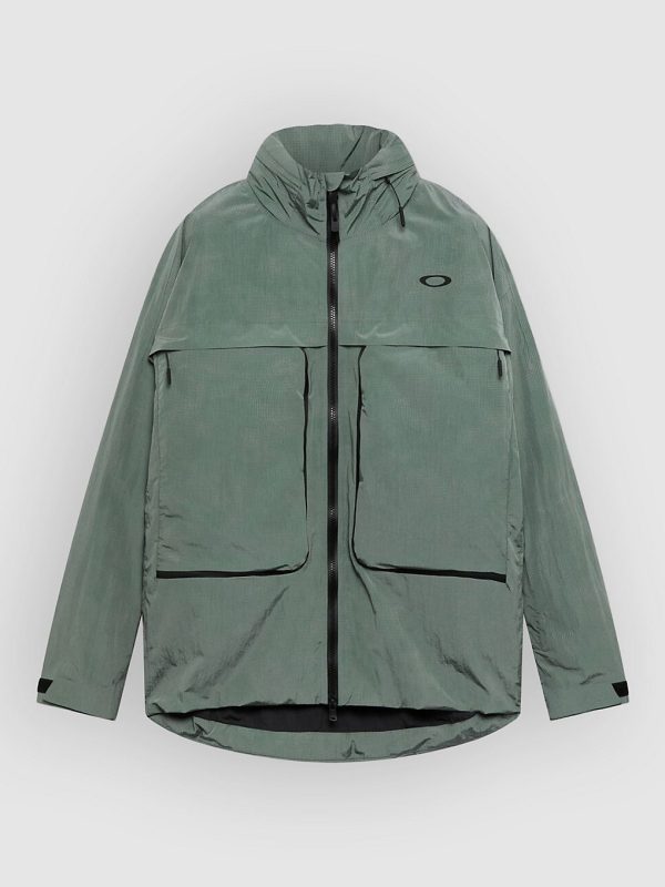 Oakley Mthod Glow Shell Jacke reflective camo av green