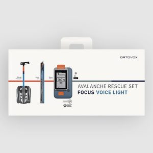 Ortovox Rescue Focus Voice Light Tranceiver Set safety black