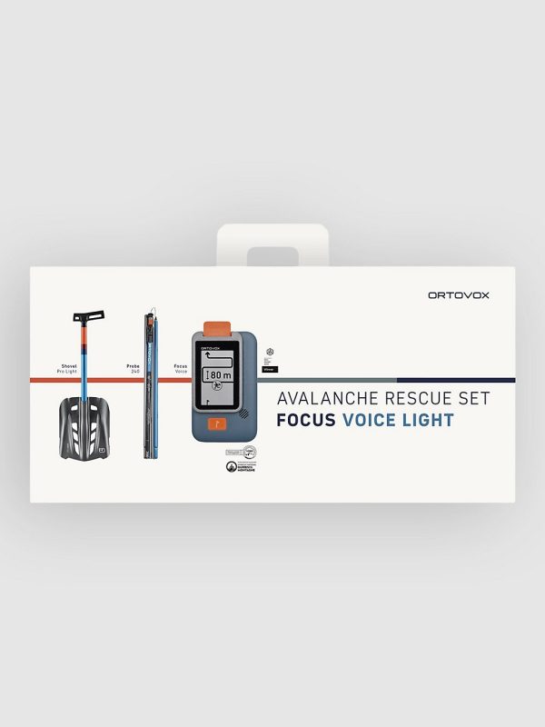 Ortovox Rescue Focus Voice Light Tranceiver Set safety black
