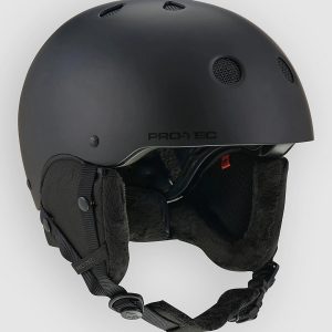 PRO-TEC Classic Snow Fit Dial Helm black stealth
