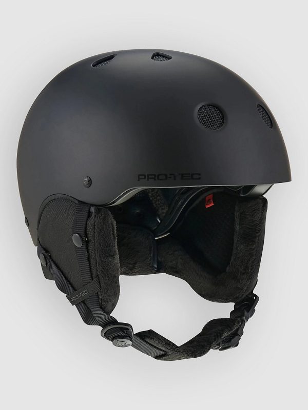 PRO-TEC Classic Snow Fit Dial Helm black stealth
