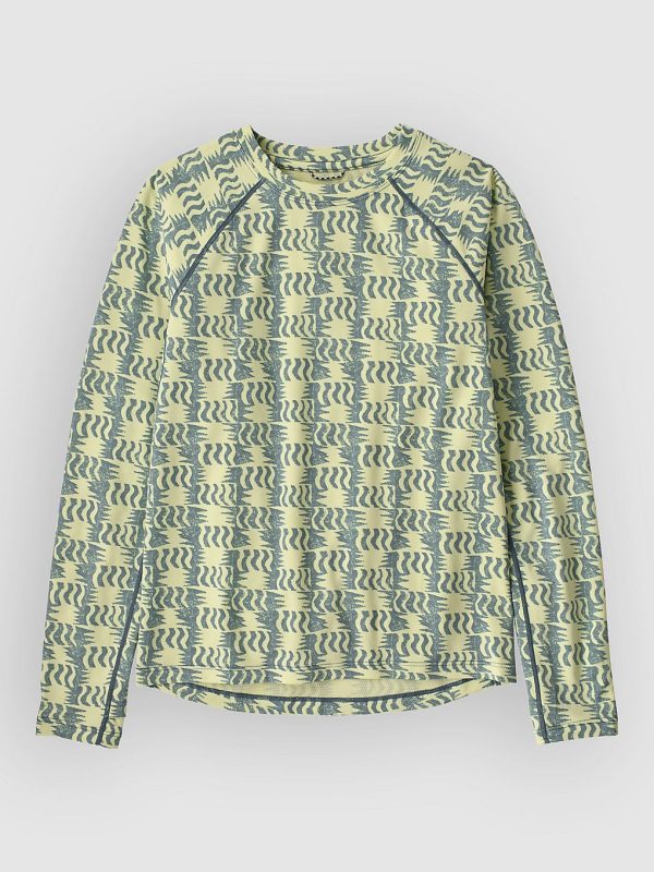 Patagonia Cap Mw Kids Funktionsshirt sun quilt / blue sage