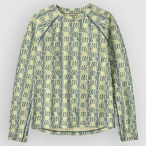 Patagonia Capilene Midweight Kids Funktionsshirt sun quilt / blue sage