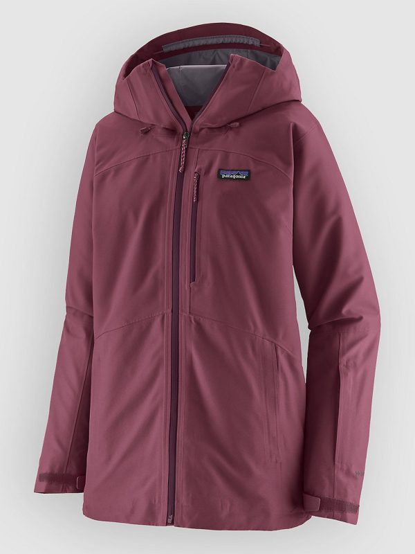 Patagonia Powder Town Jacke berry fig