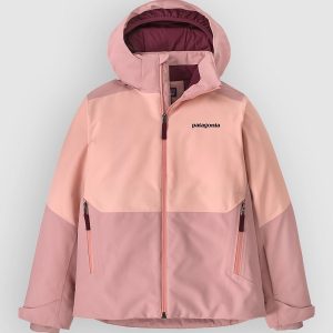 Patagonia Powder Town Kids Jacke fuzzy mauve