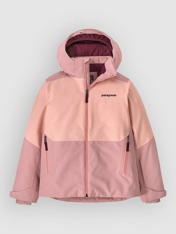 Patagonia Powder Town Kids Jacke fuzzy mauve