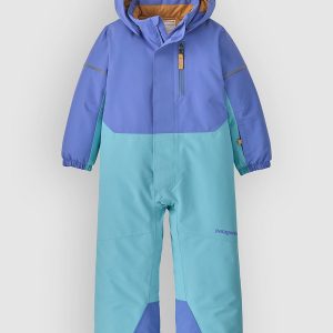 Patagonia Snow Pile One-Piece Baby Kids Overall diver blue