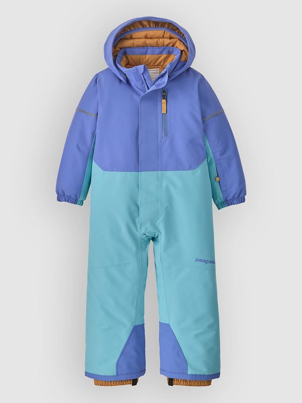 Patagonia Snow Pile One-Piece Baby Kids Overall diver blue