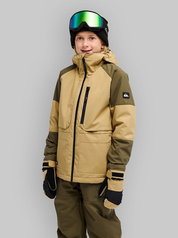 Quiksilver Highline Kids Jacke kelp