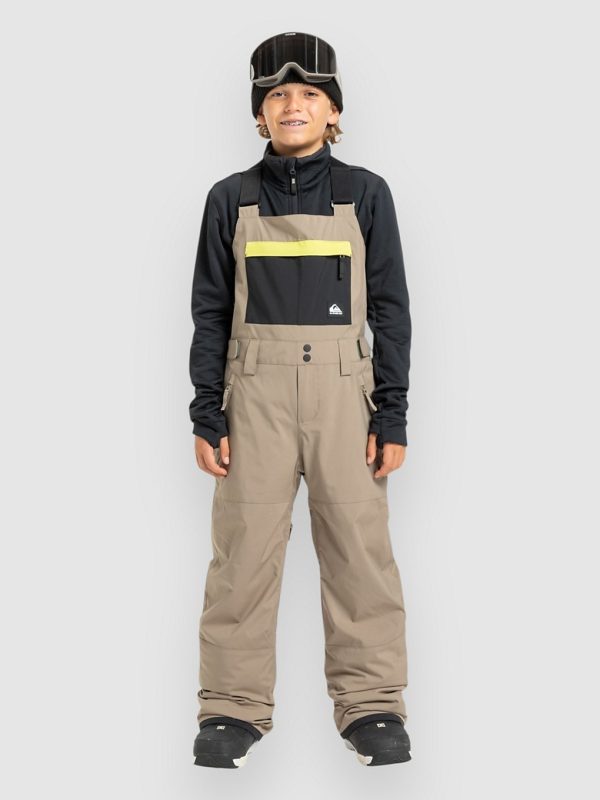 Quiksilver Mash Up Kids Bib Pants fallen rock
