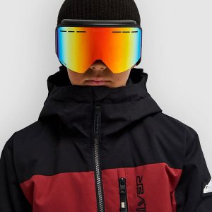 Quiksilver Rusher Checker Kids Goggle clux ml red s3