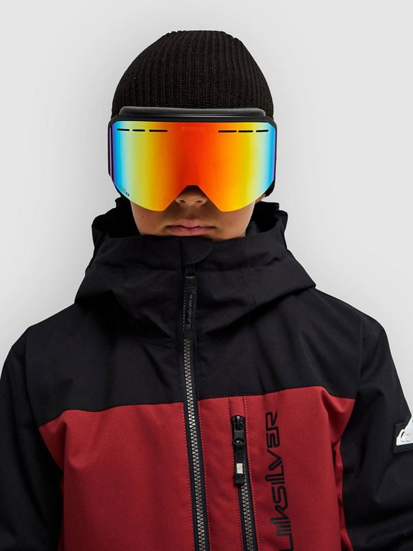 Quiksilver Rusher Checker Kids Goggle clux ml red s3