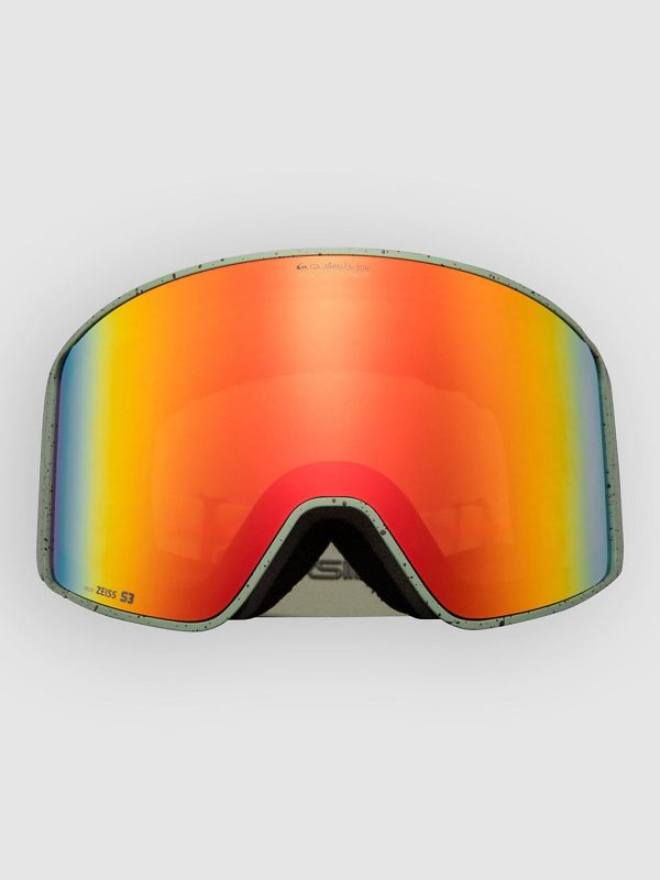 Quiksilver Storm Mg Dark Ivy Goggle clux ml red s3