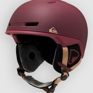 Quiksilver Summit MIPS Helm oxblood red