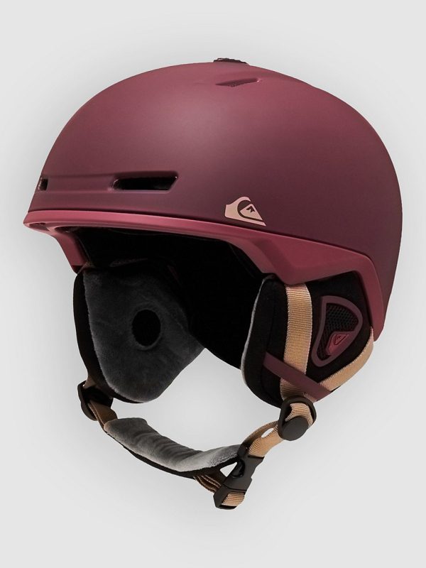 Quiksilver Summit MIPS Helm oxblood red