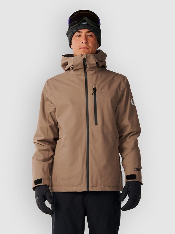 Rip Curl S-Series 10K10K Shell Jacke walnut