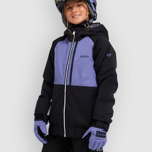 Roxy Crystal Clear Girl Kids Jacke true black