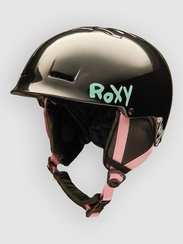 Roxy Happyland Kids Helm true black snow drifting