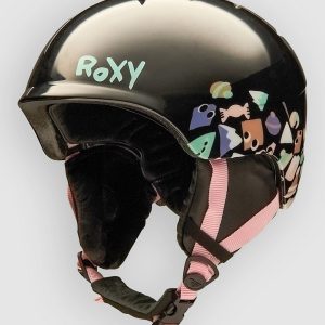 Roxy Slush Kids Helm true black frosty friends