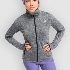 Roxy Snowstride Full Half-Zip Sweater true black