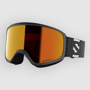Salomon Aksium 2.0 Black Goggle mid red lens