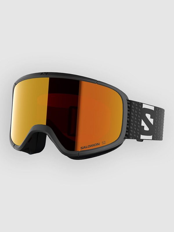 Salomon Aksium 2.0 Black Goggle mid red lens