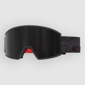 Scott Ambit Black/Red Goggle amp black chrome s3