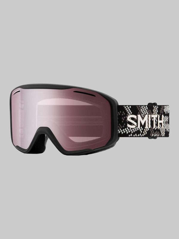 Smith Blazer Black Snakeskin Goggle ignitor mirror antifog