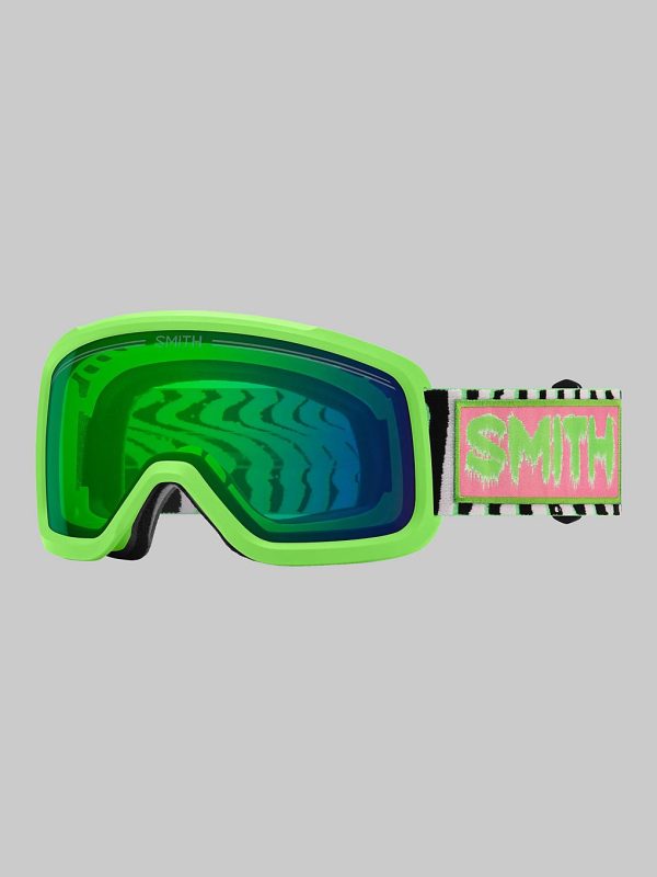 Smith Shakedown Slime Static Shag +Bonus Lens Goggle chromapop evrydy grn mr