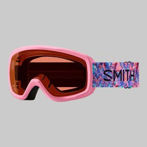 Smith Snowday Jr Bright Pink Lofi Butterfly Kids Goggle rc36 rose copper antifog