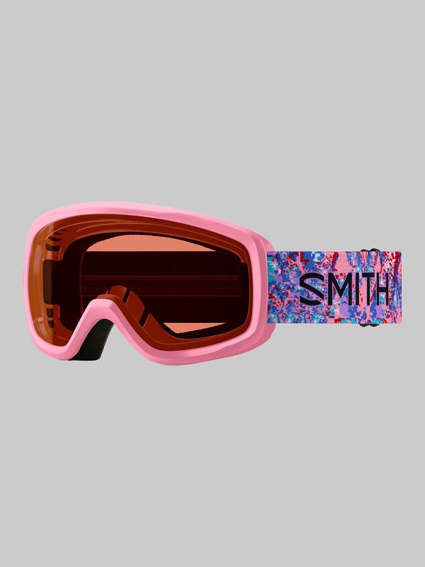 Smith Snowday Jr Bright Pink Lofi Butterfly Kids Goggle rc36 rose copper antifog