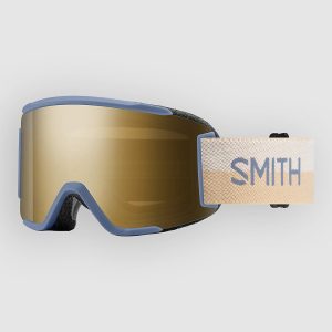 Smith Squad S Steel Blue Split +Bonus Lens Goggle chromapop sun blk gld mir