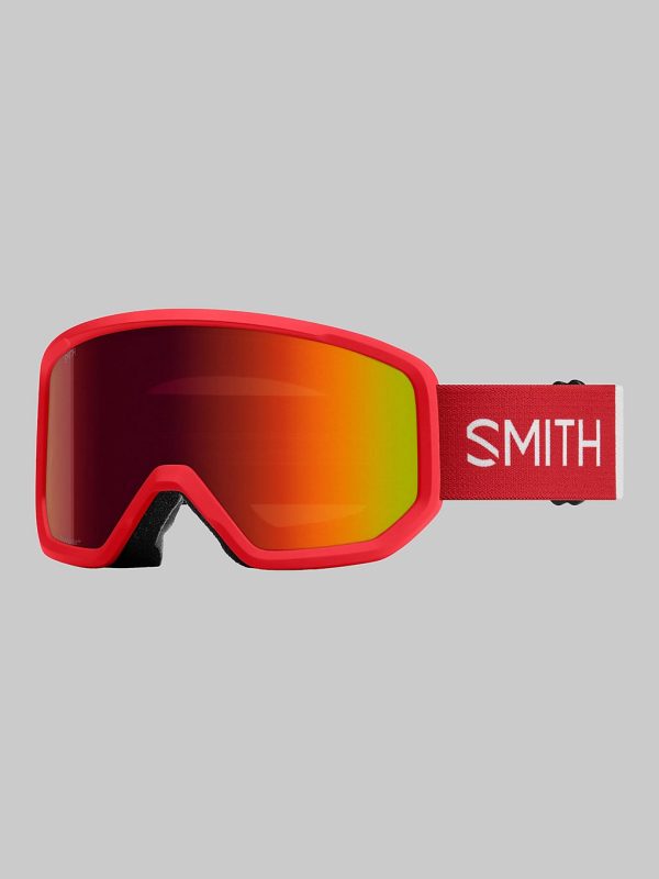 Smith Transfer Patrol Goggle red solx mirror antifog